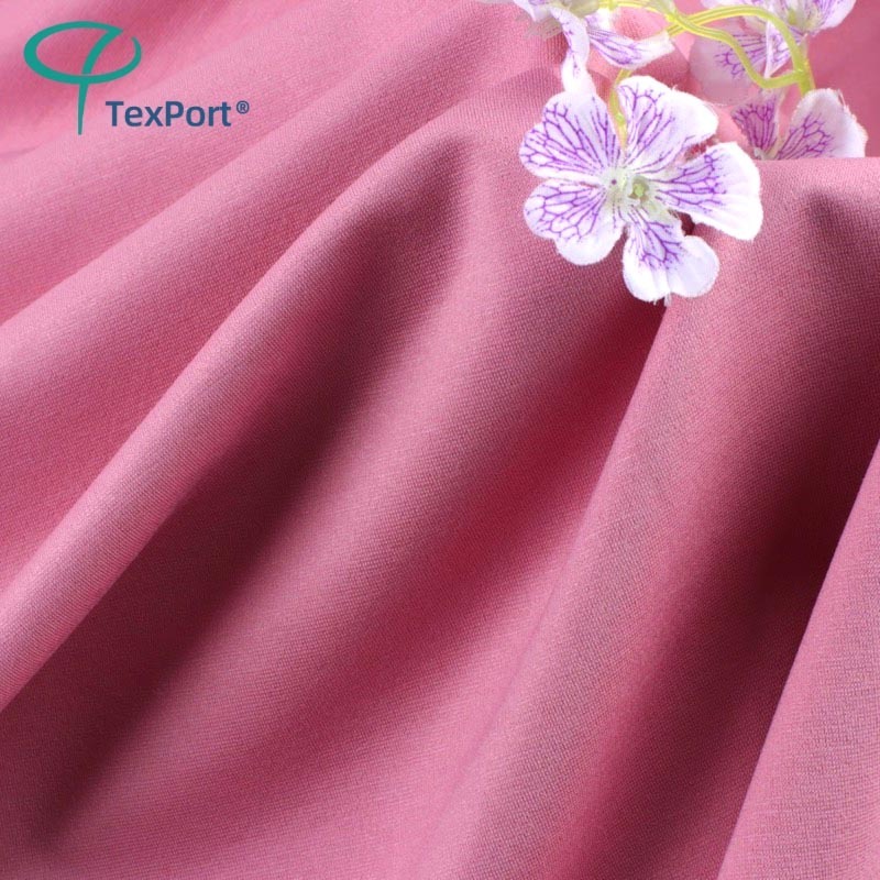 In Stock 50S Heavyweight 320GSM Rayon Nylon Blend Fabric Knitting Spandex Roma Viscose Fabric For Dress Uniform Cloth