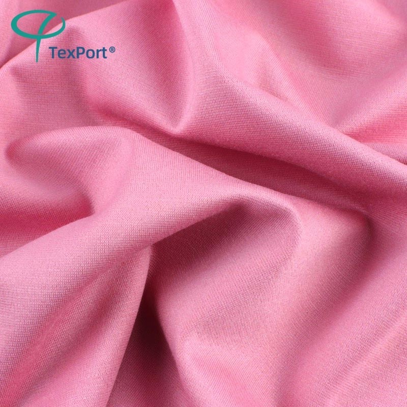 In Stock 50S Heavyweight 320GSM Rayon Nylon Blend Fabric Knitting Spandex Roma Viscose Fabric For Dress Uniform Cloth