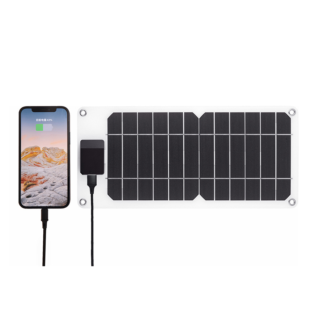 6W Mono USB Output 5V Car RV Boat Hiking Camping Fishing Portable Solar Panel Energy Battery Charger Mini Solar Panel Charger