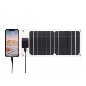 6W Mono USB Output 5V Car RV Boat Hiking Camping Fishing Portable Solar Panel Energy Battery Charger Mini Solar Panel Charger