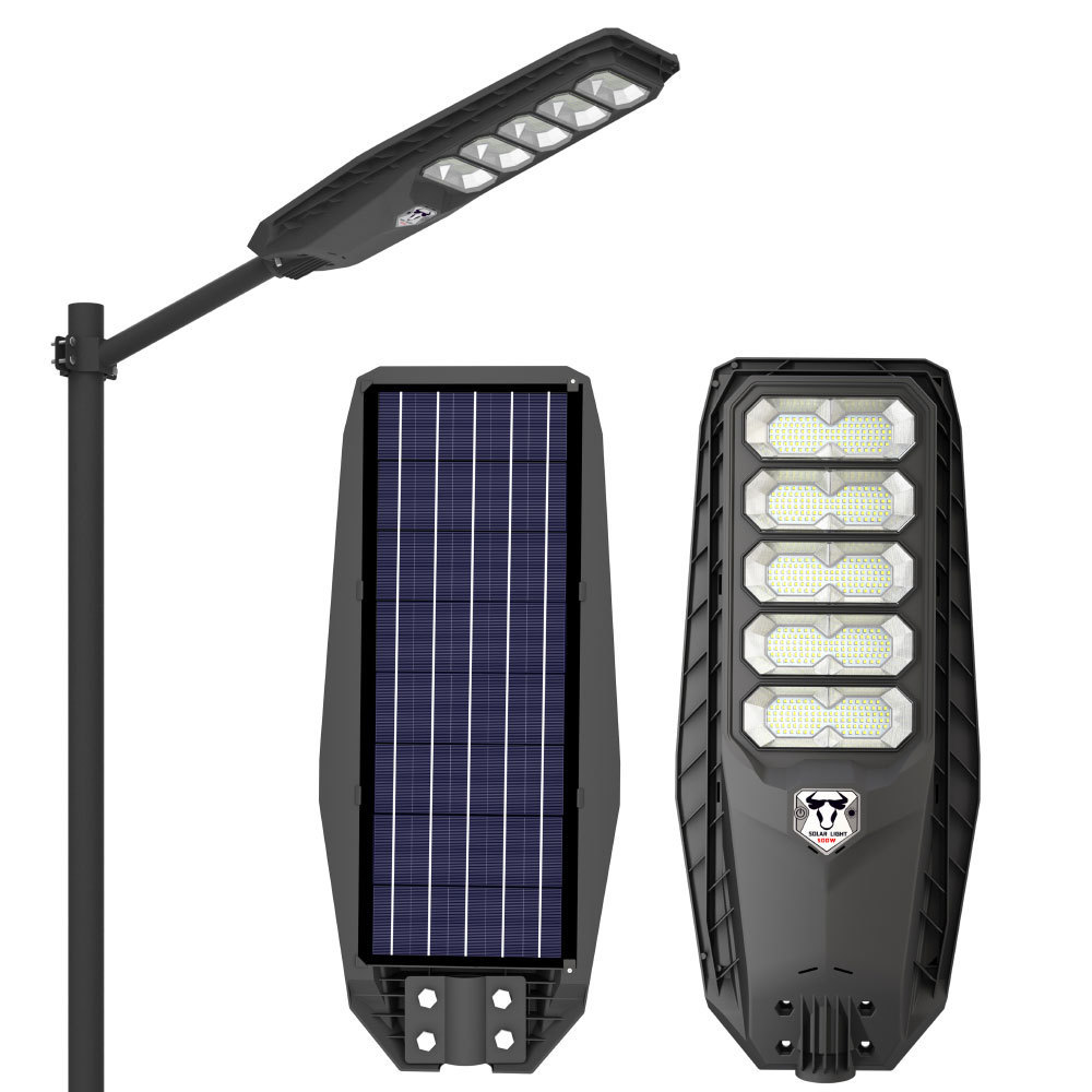 Solar Energy Light Powered Street Light Motion Remote Control 500w Integrated ABS Farola Garden Lamps Solar LED Light Outdoor