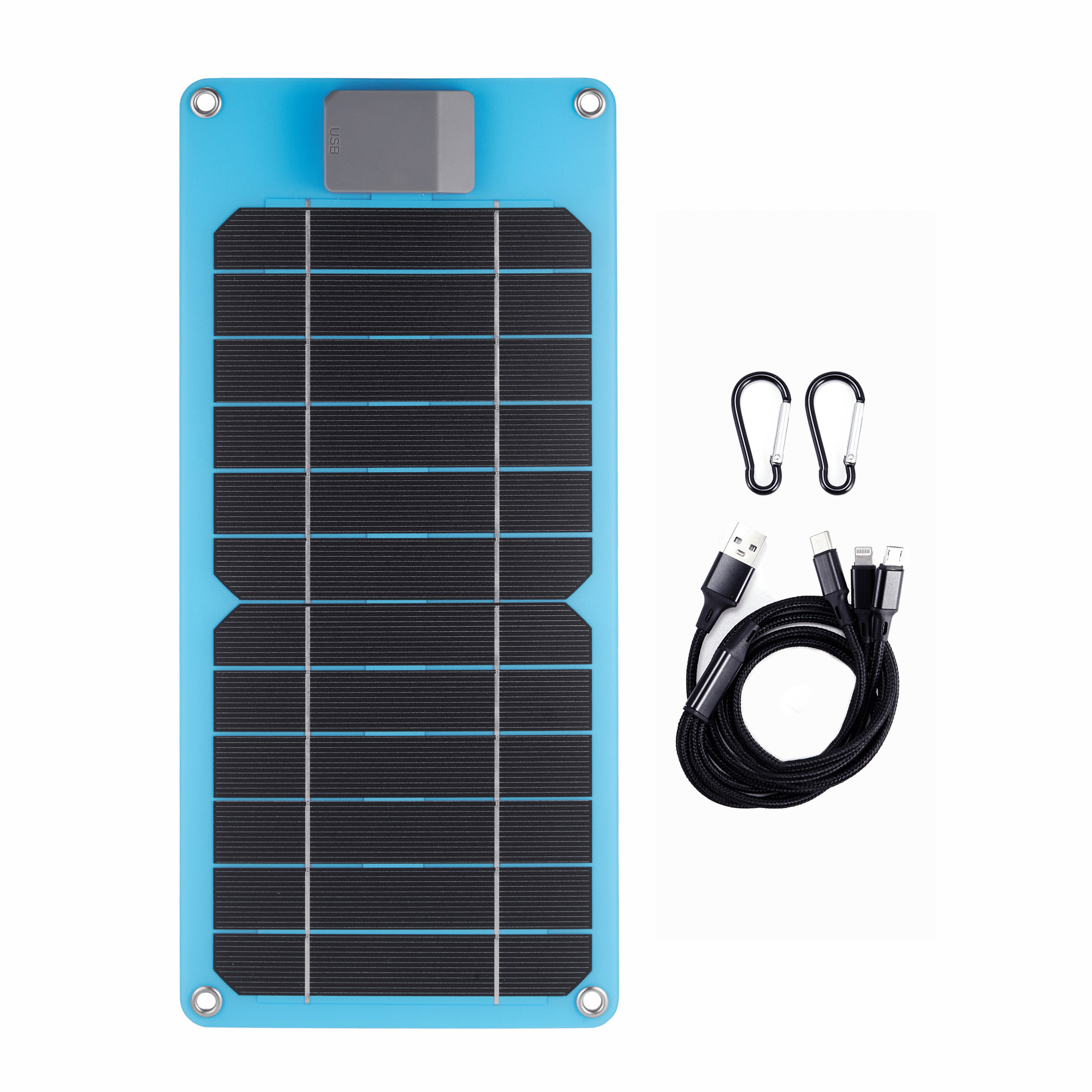 6W Mono USB Output 5V Car RV Boat Hiking Camping Fishing Portable Solar Panel Energy Battery Charger Mini Solar Panel Charger