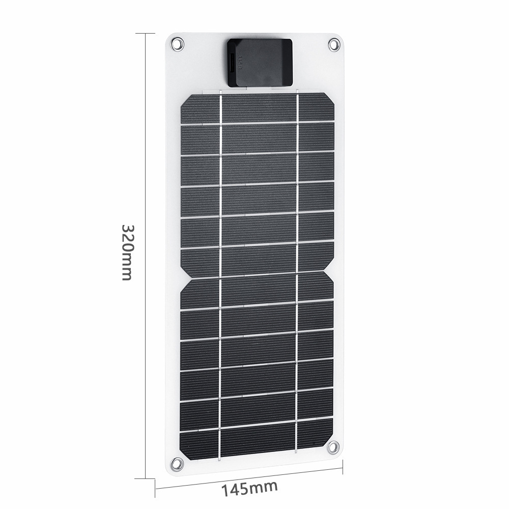 6W Mono USB Output 5V Car RV Boat Hiking Camping Fishing Portable Solar Panel Energy Battery Charger Mini Solar Panel Charger