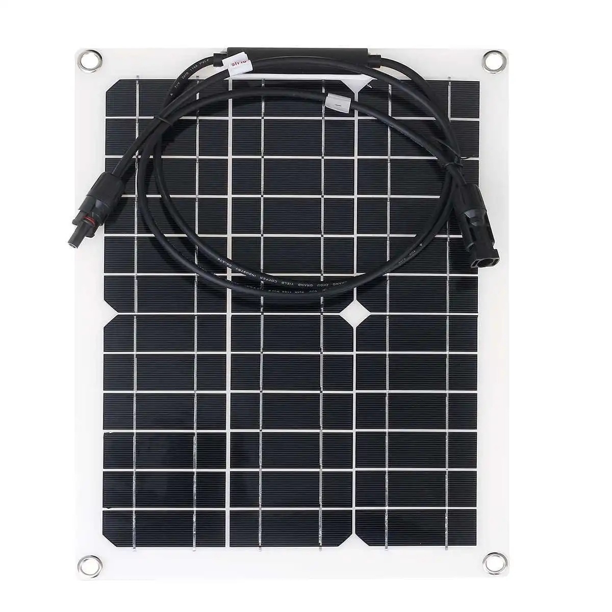 Flexible Solar Panel Charger Kit MC4 Output 18V 15W Car RV Boat Battery Charger Outdoor Camping Travel Mini Solar Charging Panel