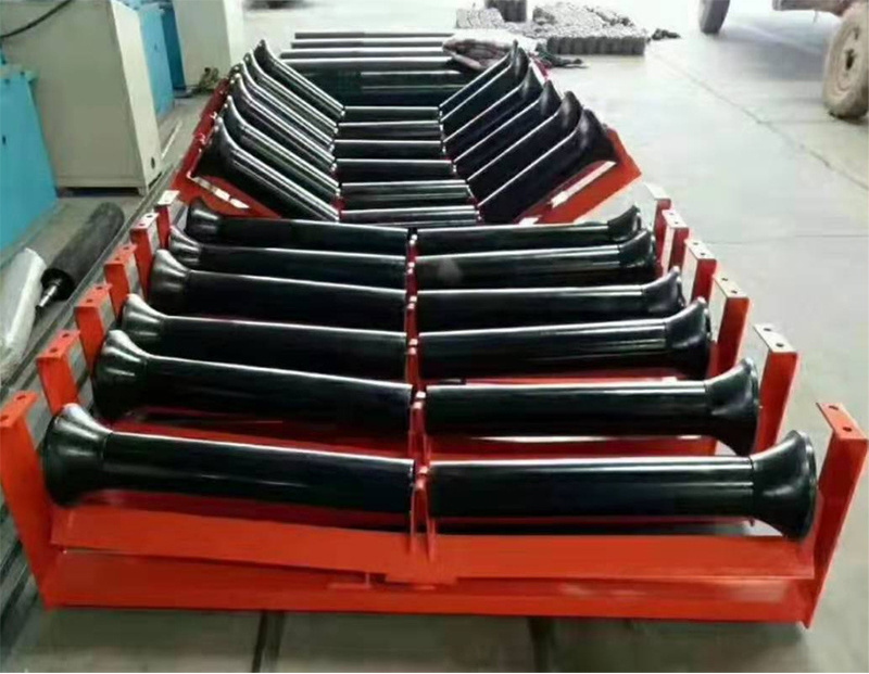 Custom Mining Bracket Idler Conveyor Roller Parts Aggregate Conveyor Idler