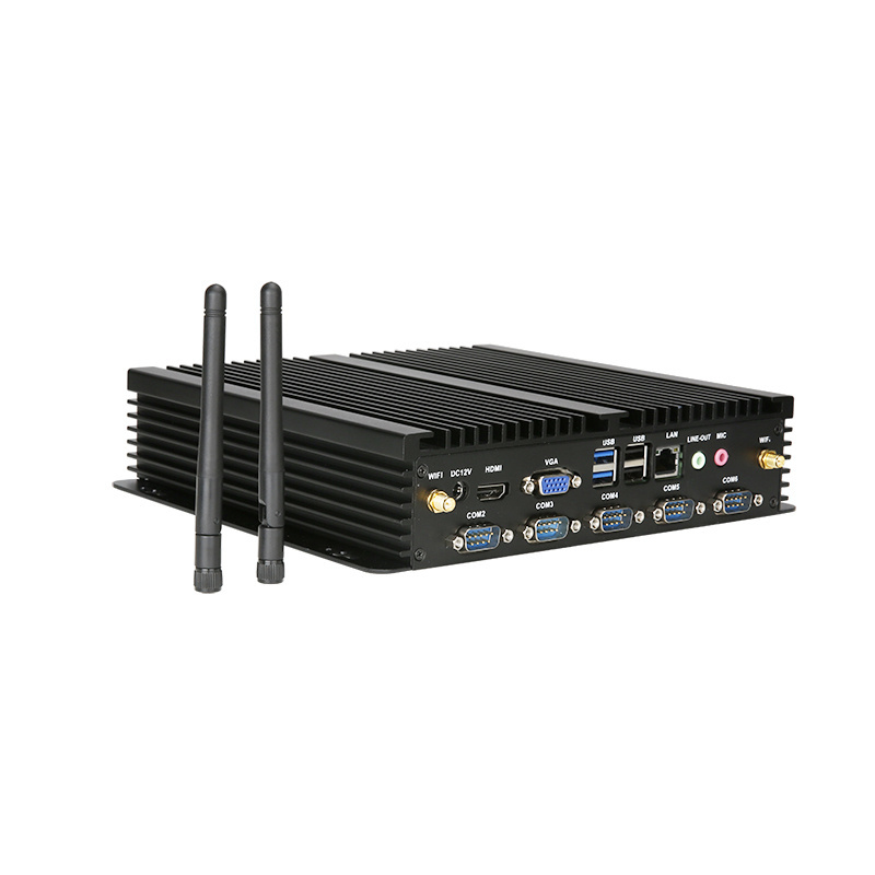 Cheapest Industrial Fanless Dual lan USB 3.0 computer Intel Core i5 3317U 4GB RAM 320GB HDD Mini PC For Engineering