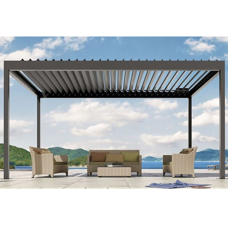 High quality Pergola Roof Kit System 12x12 Garden Aluminium Gazebo