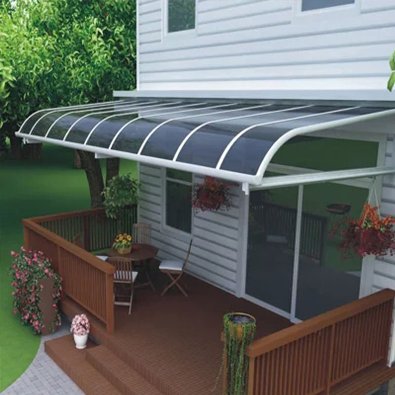 Modern Luxury Sunshade Patio Cover Aluminum Polycarbonate Canopy