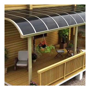 Hot Selling Sunshade Rainproof Balcony Patio Cover Aluminum Alloy Canopy