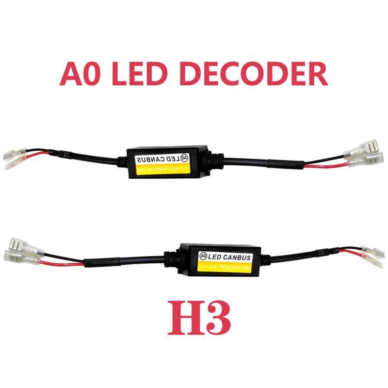 12V LED Warning Canceller Decoder H1 H4 H7 H11 9005 LED Decoder Adapter Blink Flash Error Head light for bmw e60 e46