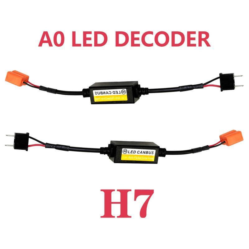 12V LED Warning Canceller Decoder H1 H4 H7 H11 9005 LED Decoder Adapter Blink Flash Error Head light for bmw e60 e46