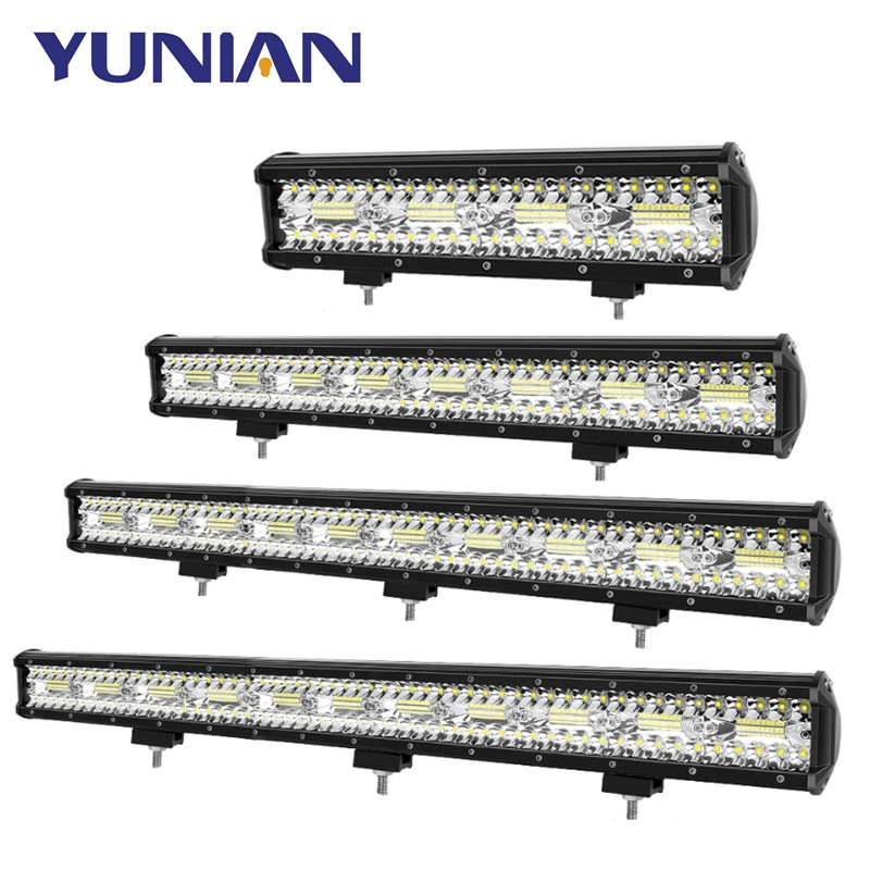 4-32inch Off Road LED Bar 12V 24V Combo LED Light Bar/Work Light for Car Truck Suv 4x4 Atv LED Light bar Headlight