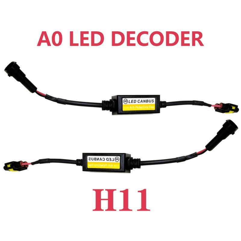 12V LED Warning Canceller Decoder H1 H4 H7 H11 9005 LED Decoder Adapter Blink Flash Error Head light for bmw e60 e46