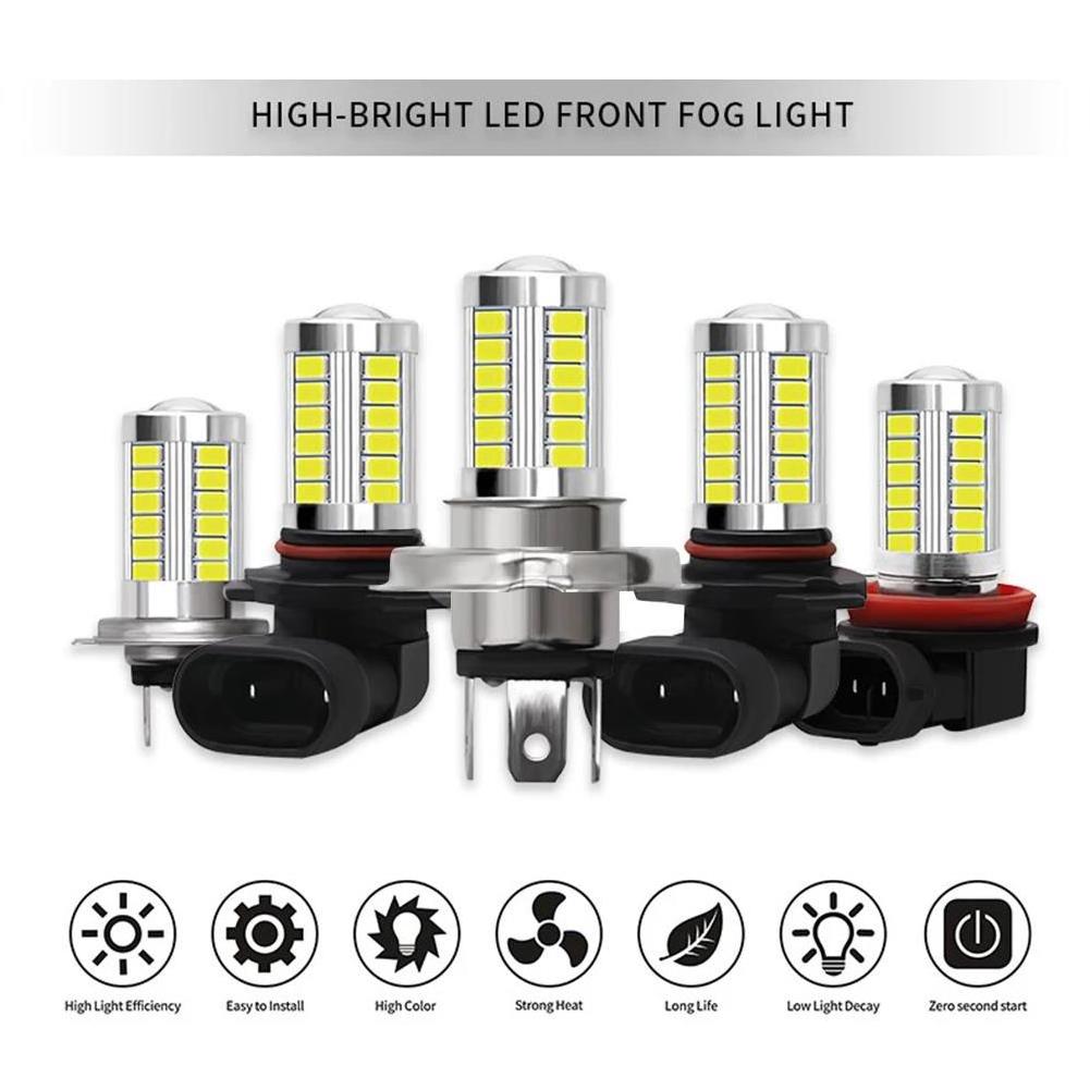 H4 LED Lamp Car Headlight 33 SMD 5630 Light Bulb Auto Automobile Fog Light Headlamp 12V H7 H8 H11 LED 9005 9006