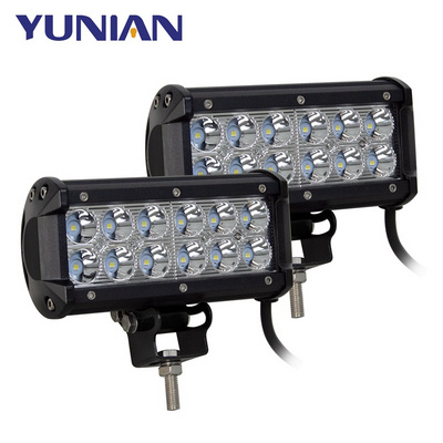 Offroad Led Bar 7 Inch 36W LED Work Light Bar Flood Spot Beam Spotlight for SUV UAZ ATV 4x4 Boat Tractor Truck 12V 24V Car