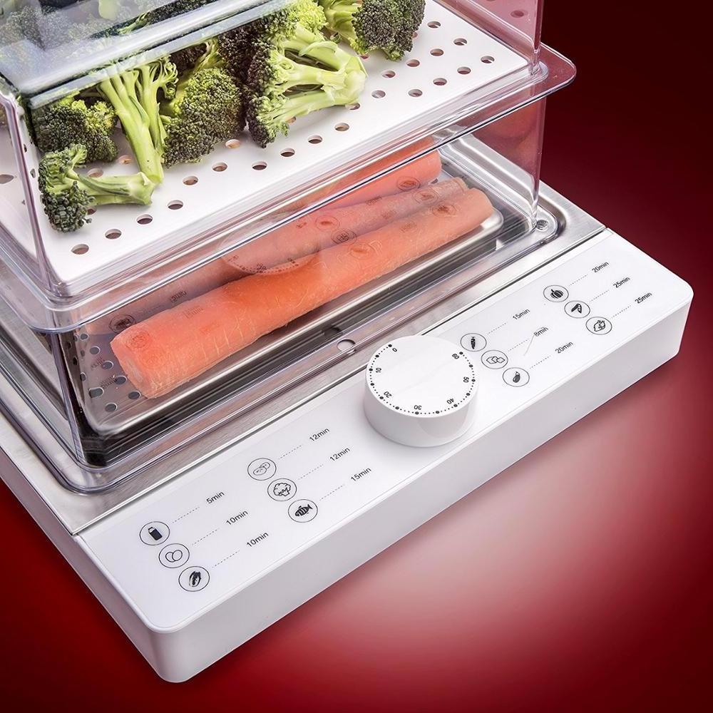 Electric food steamer for seafood