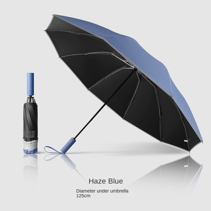 2023 Promotional Super Strong Inverted Waterproof Windproof Reverse Automatic Umbrella