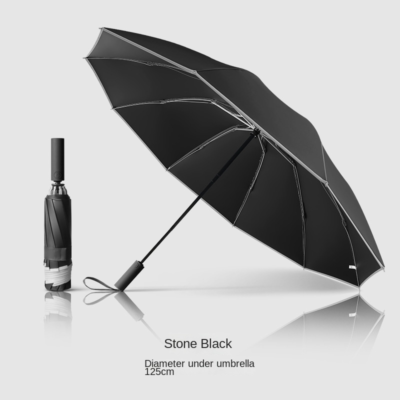 2023 Promotional Super Strong Inverted Waterproof Windproof Reverse Automatic Umbrella