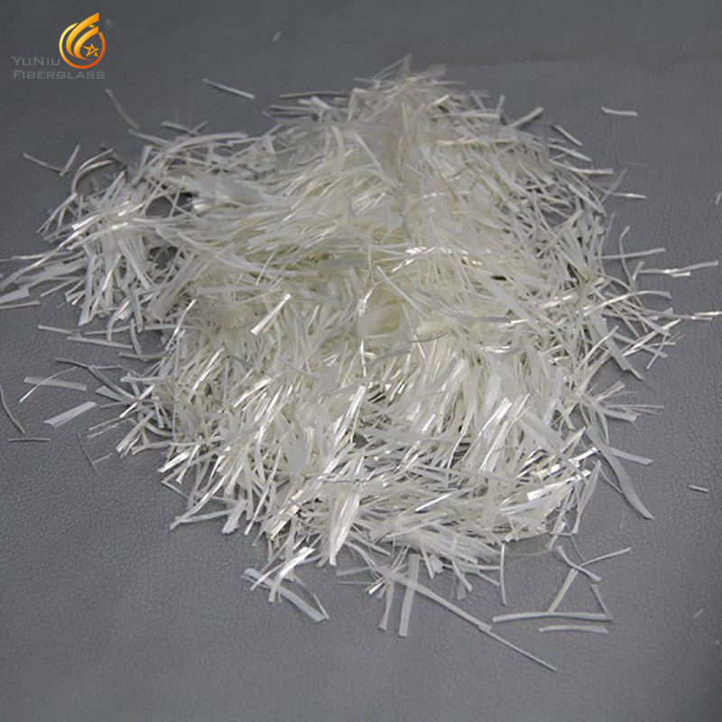 Fiberglass E glass Chopped Strand glass fiber short cut for fiberglass boat mold