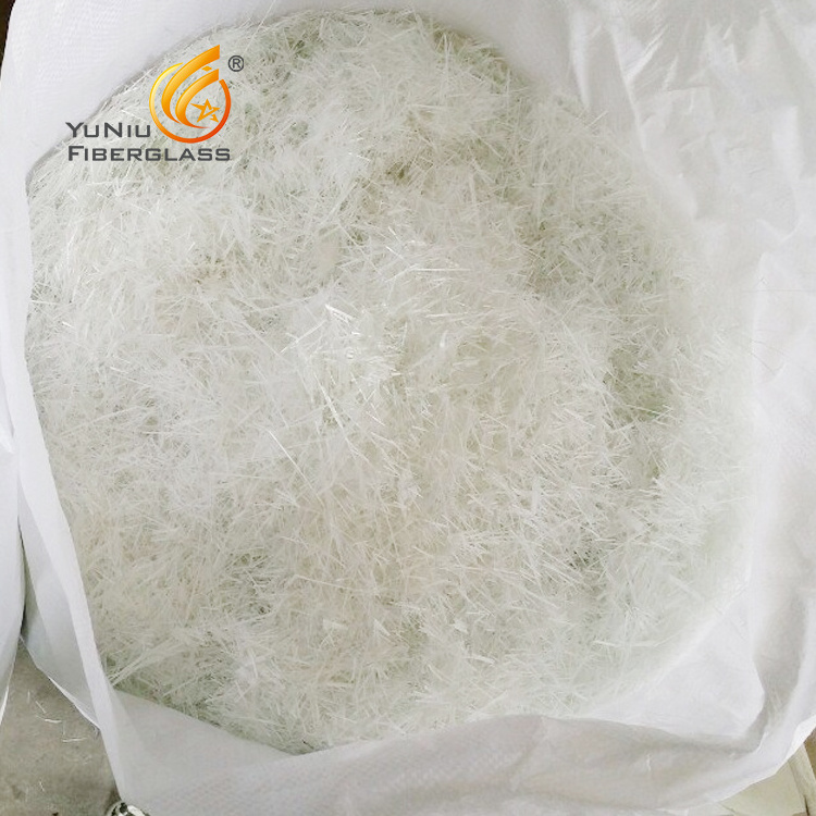 Staple High Silica glass fiber Chopped Strand for needle mat hot sale