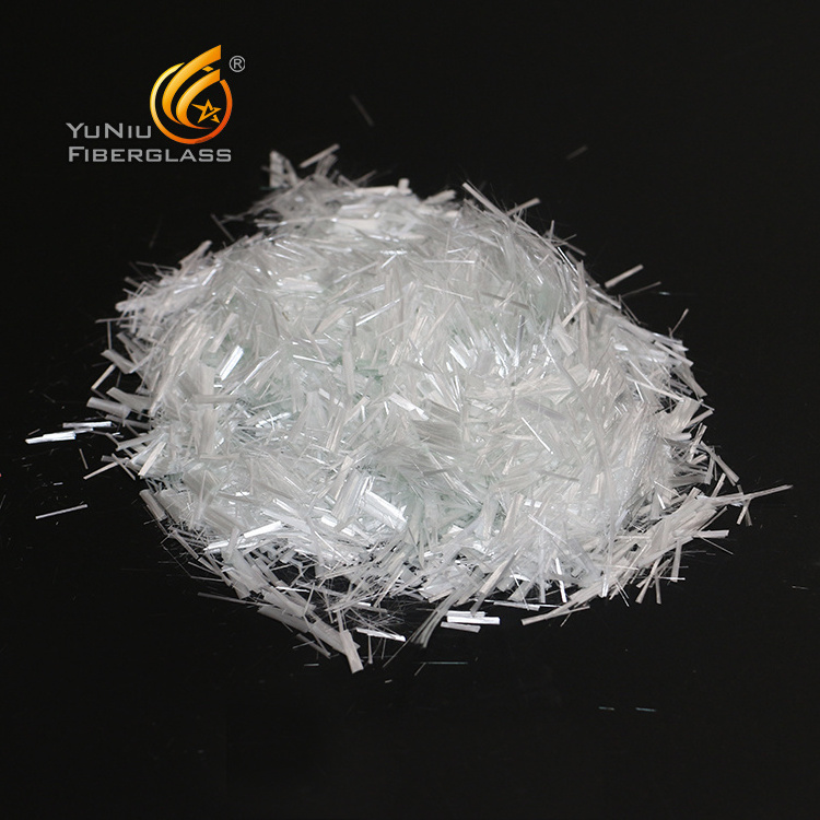 Staple High Silica glass fiber Chopped Strand for needle mat hot sale