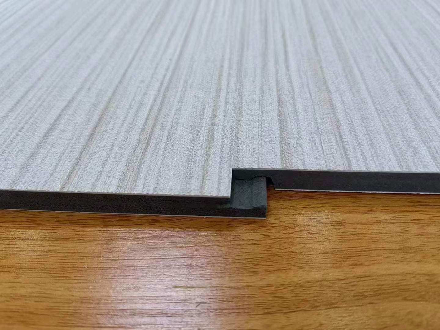 wholesale price Wooden Grain  marble fabric covering  PVC Wpc Interior carbon solid boards Wall Panels Designs for Decoration