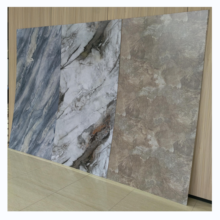 New Design Wholesale Carbon Crystal Wall Panel Bamboo Charcoal PVC Coated Waterproof Marble Wall Panel For Bathroom