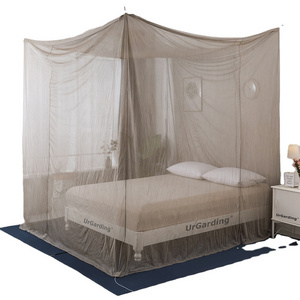 2022 Hot-selling durable emf/rf shielding box single bed u-silver hf+lf mosquito net for bed