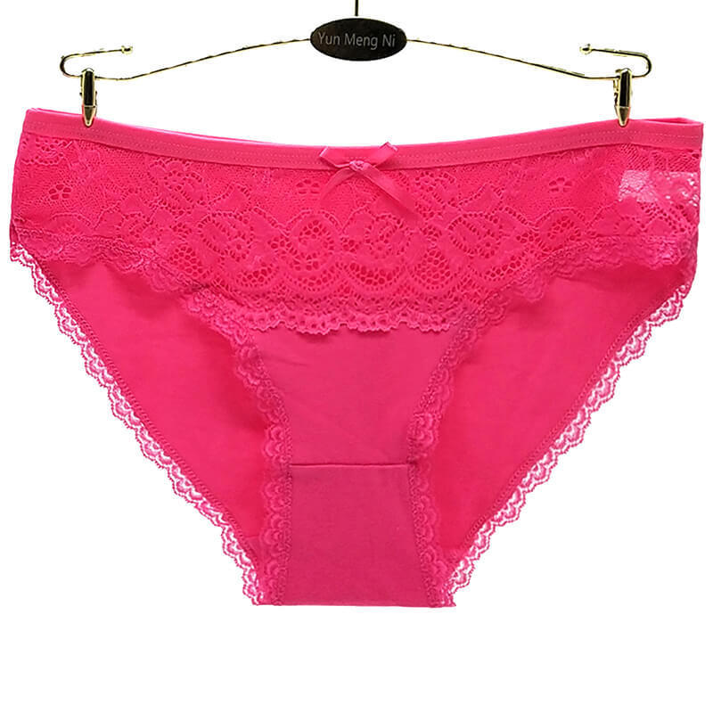 Yun Meng Ni New Style Briefs Sexy Underwear Cotton Lace Women Panties