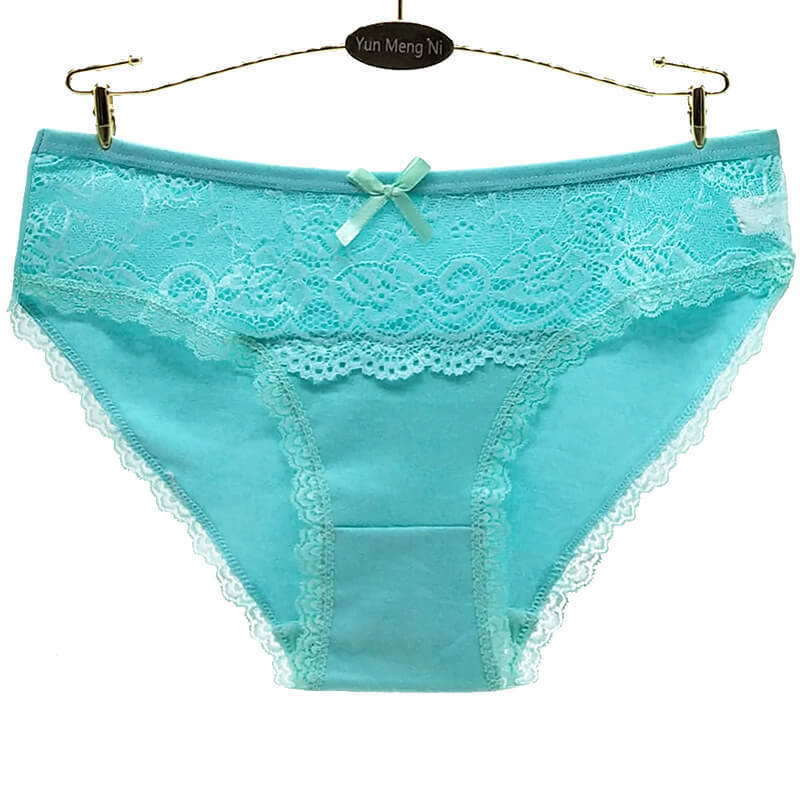 Yun Meng Ni New Style Briefs Sexy Underwear Cotton Lace Women Panties