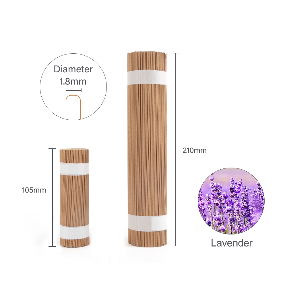 Lemongrass Lavender Fragrance Air Freshener 100% Organic incense potpourri Aroma Incense Stick for Aromatherapy