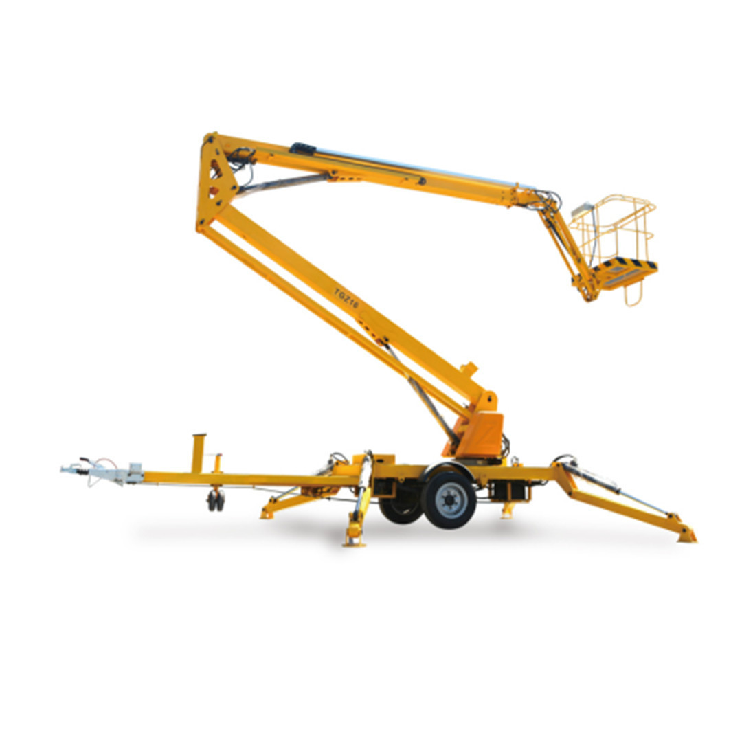 Truck Mounted Telescopic Trailer Towable Type Articulated Boom Man Lift Table for sale