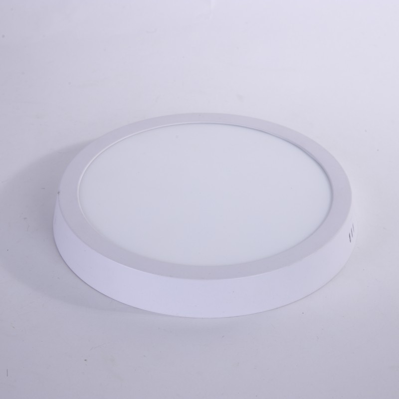 Aluminium Slim Surface Recessed Mounted Panel Lamps 3W 6W 9W led panel light cri>80 3000k single color