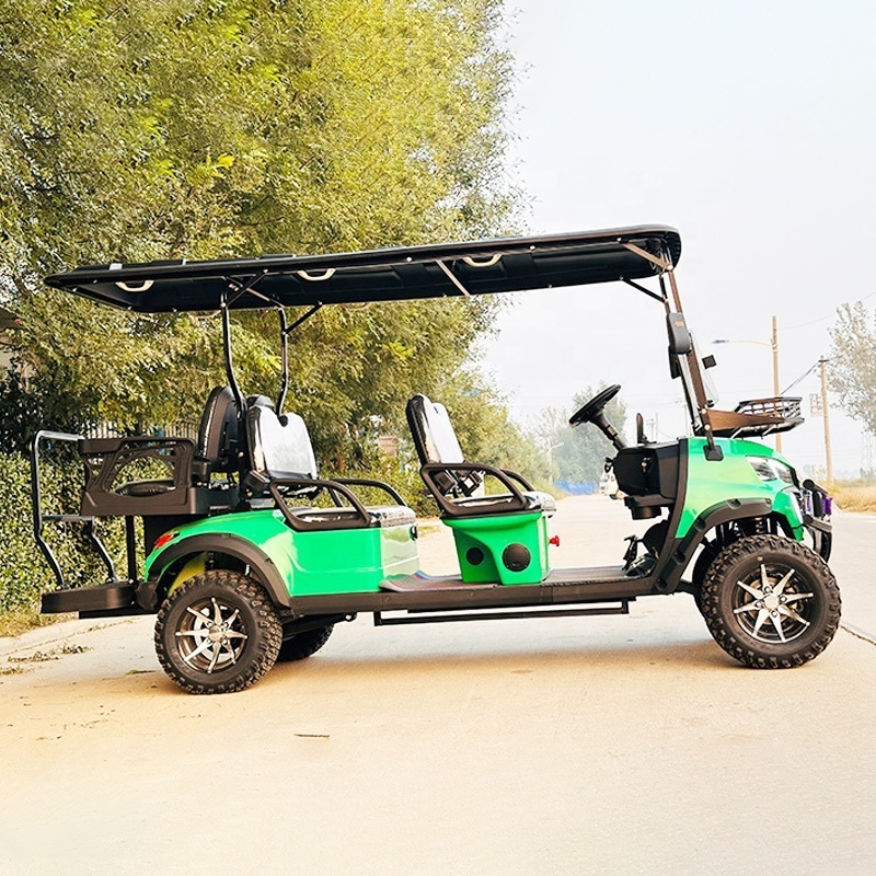 2024 New Evrambler Eveloution Garia Dachi Tao 200 Lifted Ev 72v Hunting New Electric 4x4 Golf Cart For Sale