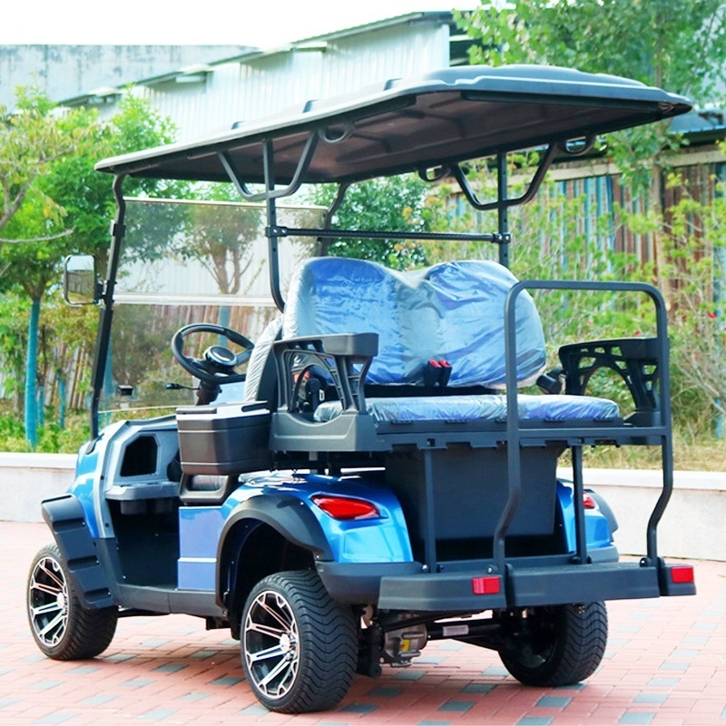 Shandong 7 Seat 10 Passenger Fancy 48 Volt Electronic Electric Golf Cart With Ac