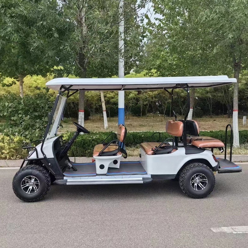 club car 2 black 4 seater prices cheap New Electric Golf Cart car For Sale with gas or electric power