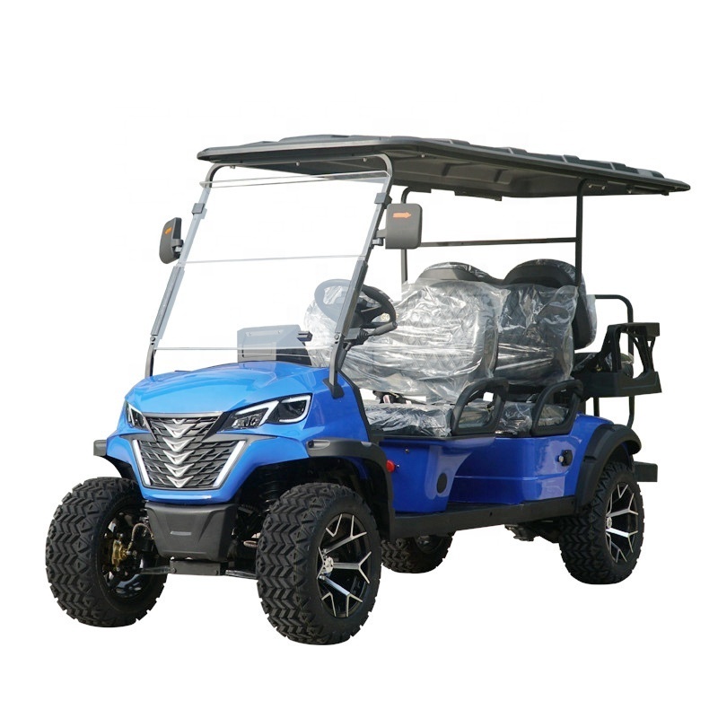 wholesale vehicle low price 6 seats seater street legal chinese electric lifted golf cart hunting car buggy passenger