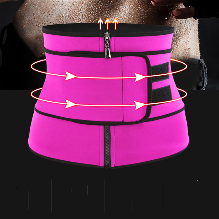 Women Neoprene Waist Trainer Belt Slimming Sauna Waist Trimmer Belly waistBand Sweatband Sports Girdle Belt