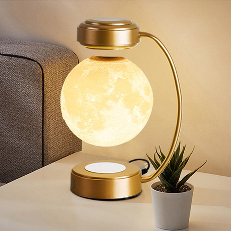 Best Personalized 10Cm 20Cm 3d Magnetic Bedroom Glowing Photo Moon Light Luna Bright Night Light Moonlight Mood Lamp With Photo