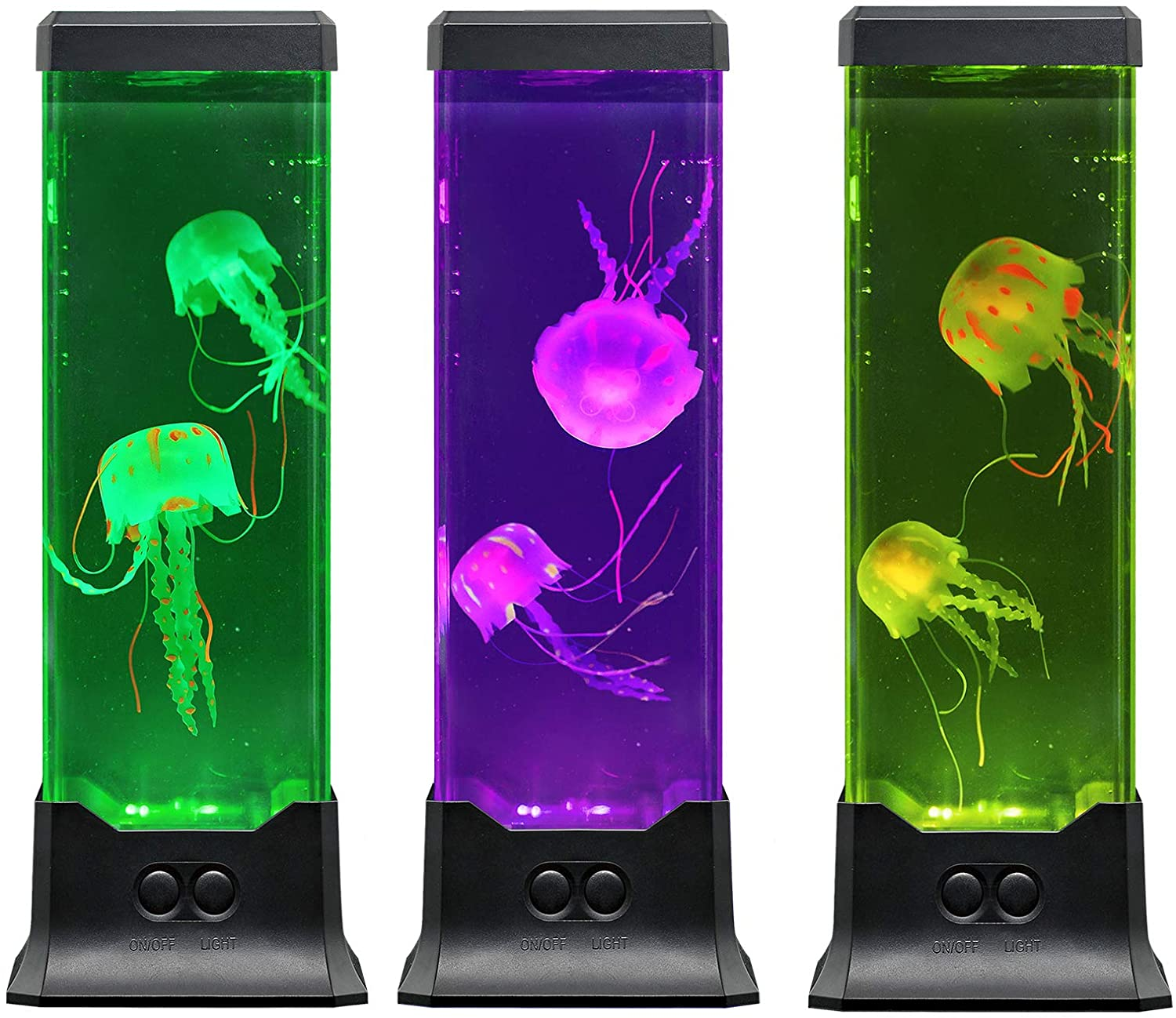 Fantasy Jellyfish Lamp 7 Color Changing Electric Round Jelly fish Aquarium Lava Lamp Home Deco Room