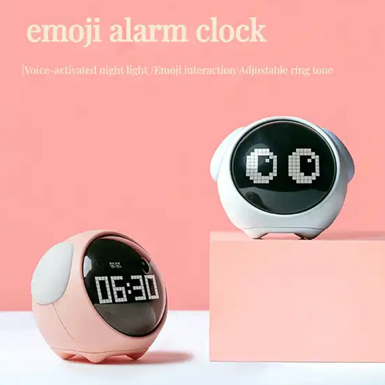 Small Digital Decorative Table Sunrise Alarm Clock Wake-up touch Light For Children Kids Night Light Nature Sounds Clock