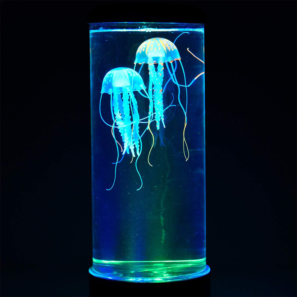 Fantasy Jellyfish Lamp 7 Color Changing Electric Round Jelly fish Aquarium Lava Lamp Home Deco Room