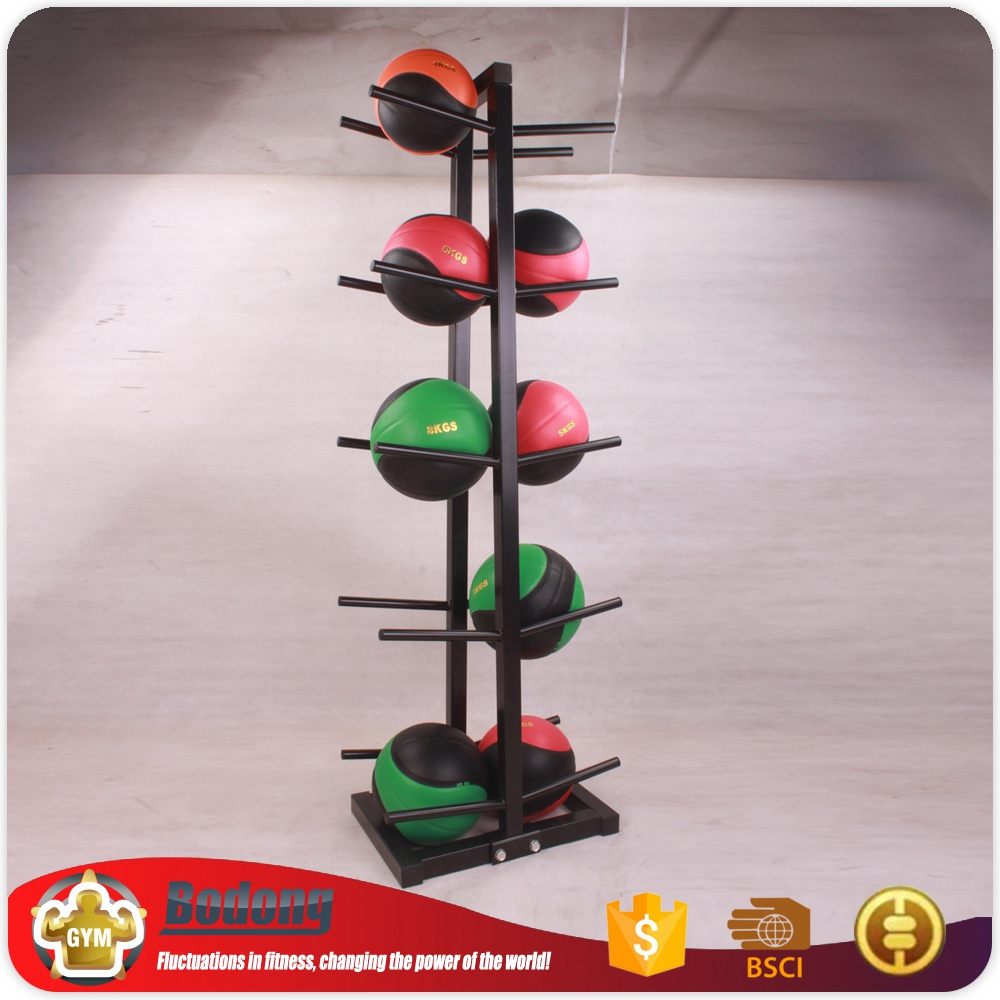 gym equipment medicine ball trees stand fitness storage medicine rack