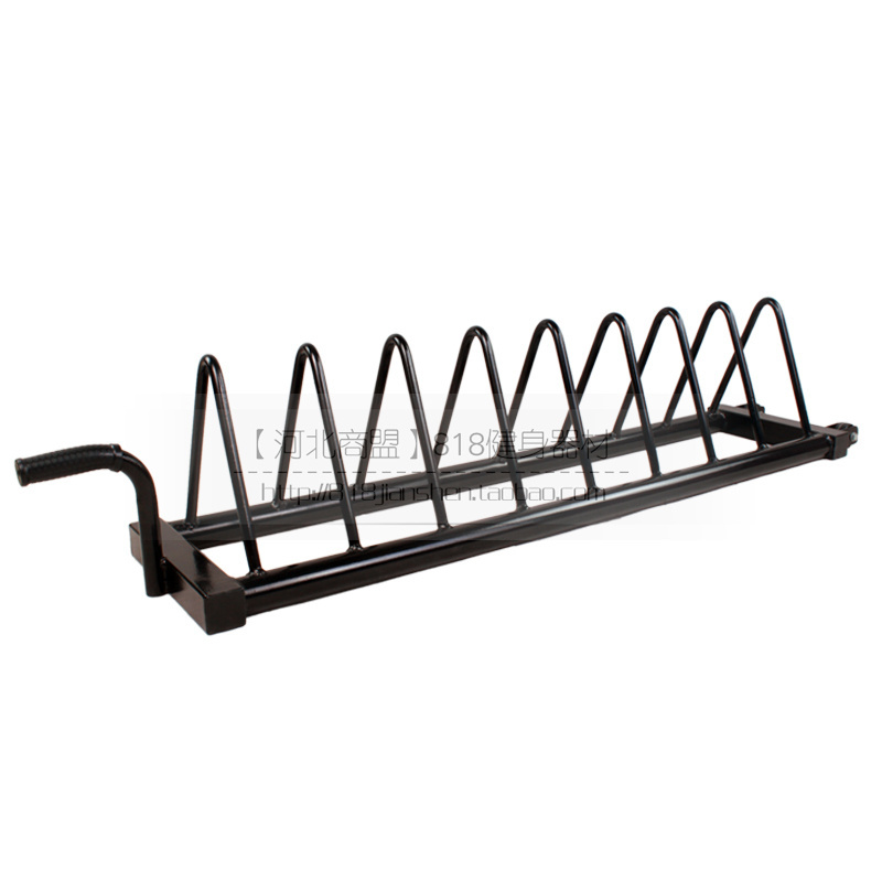 weight plate storage horizontal Plate Rack for bumper plate