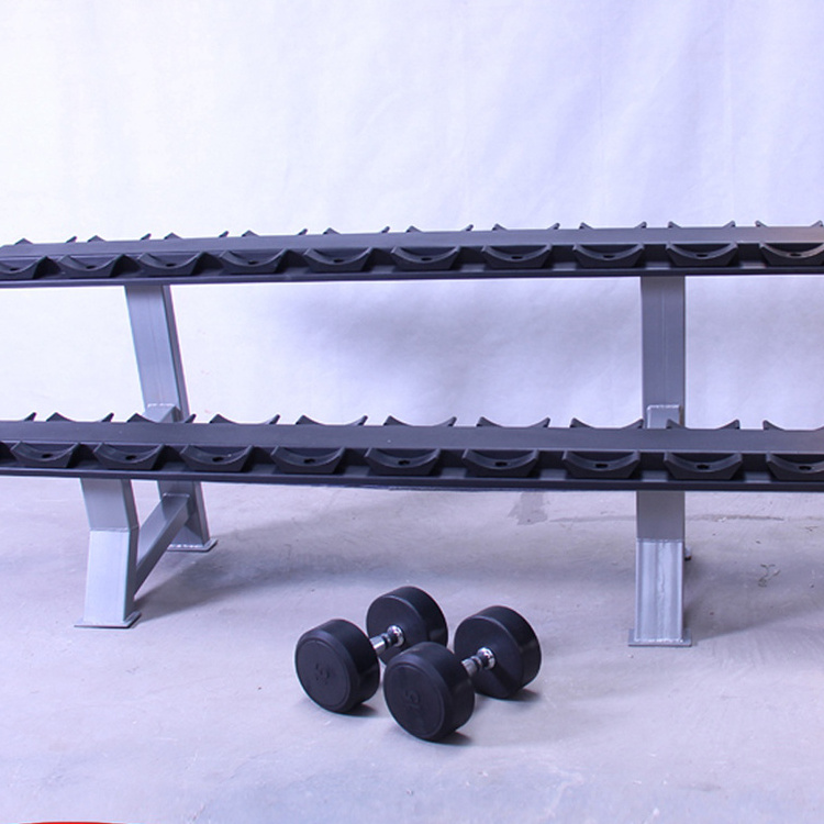 Factory Directly supply dumbbell rack equipment gym antique dumbbells set storage rack for export