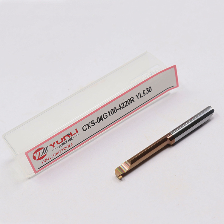 CXS-04G100 small diameter boring tool tungsten inner hole boring bar cutting tools for CNC mini machine