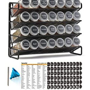 Gravity 4 Layer Refrigerator Storage Shelf Strong Fridge Organizer Magnetic Spice Rack