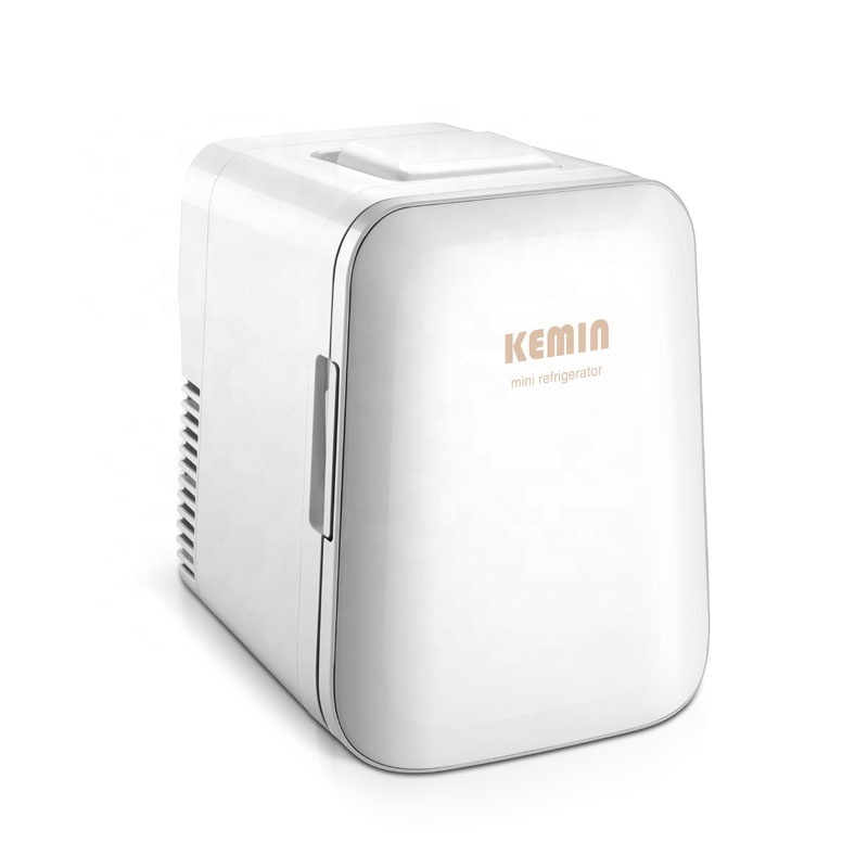 KEMIN 4L  Beauty fridge Cooler and Warmer Thermoelectric single door with lock white