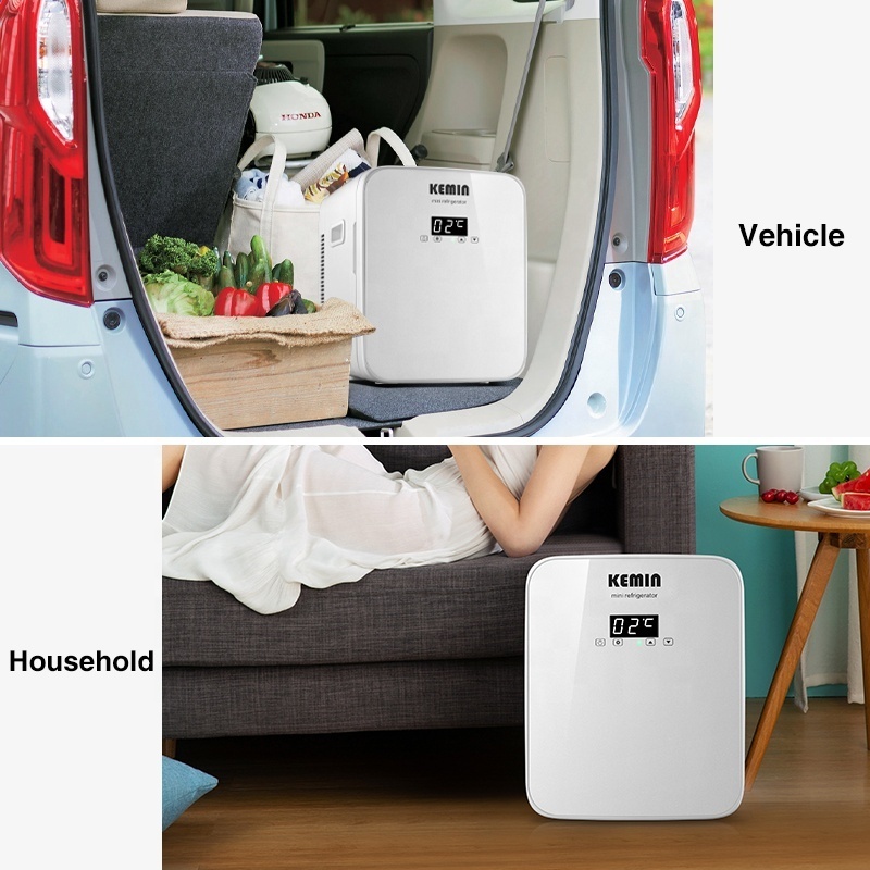 Portable Power Bank Run A Car Fridge Dc 12Volt 12L Mini Freezer Cool Ride Homeuse 24V Refrigeration Air Compressor