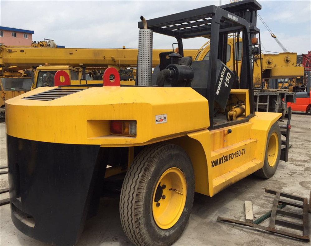 Good quality used 15 ton Komatsu forklift for sale.Komatsu forklift with Nice price